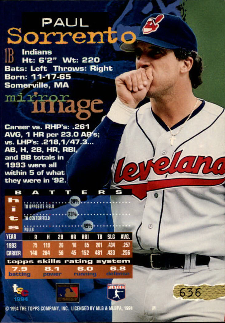 1994 Stadium Club Baseball Part 3 Main Set Card #501-720 - Picture 261 of 429