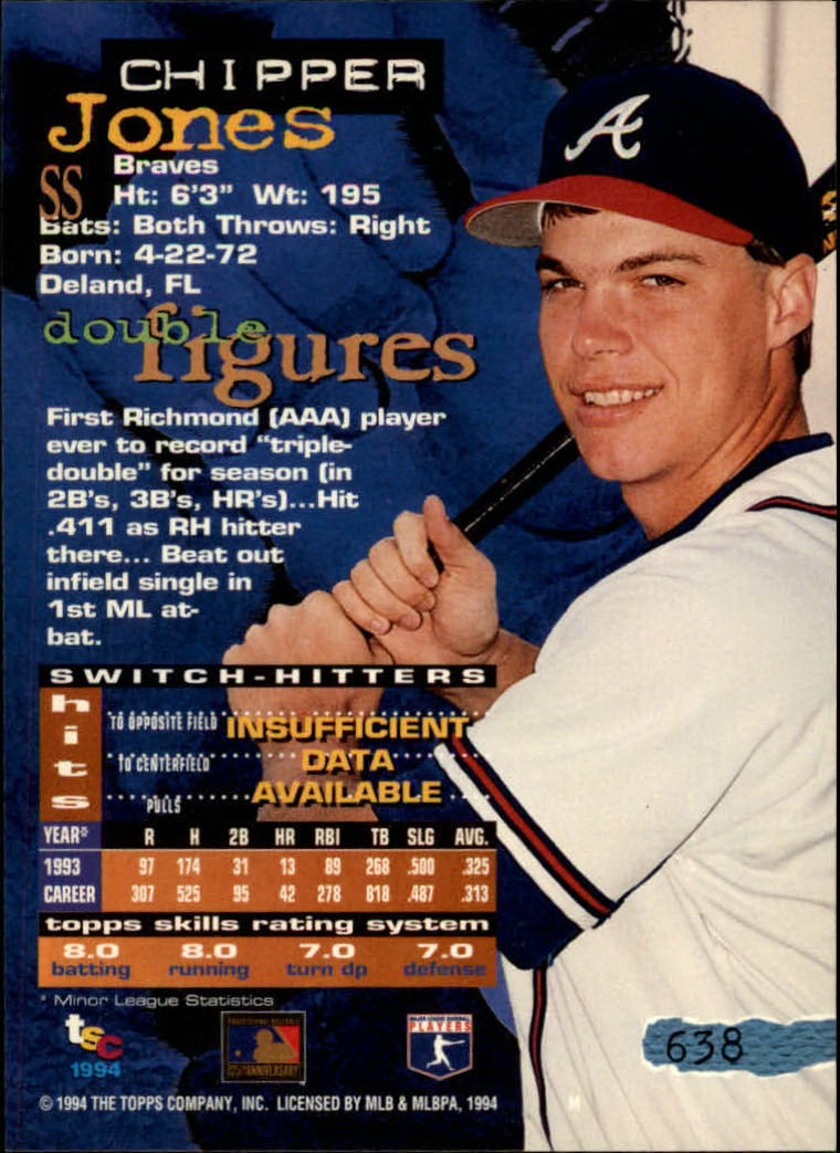 1994 Stadium Club Baseball Part 3 Main Set Card #501-720 - Picture 265 of 429