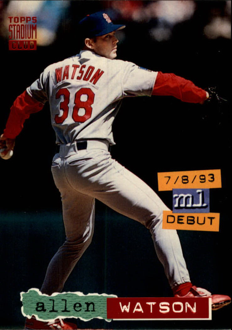 1994 Stadium Club Baseball Part 3 Main Set Card #501-720 - Picture 294 of 429