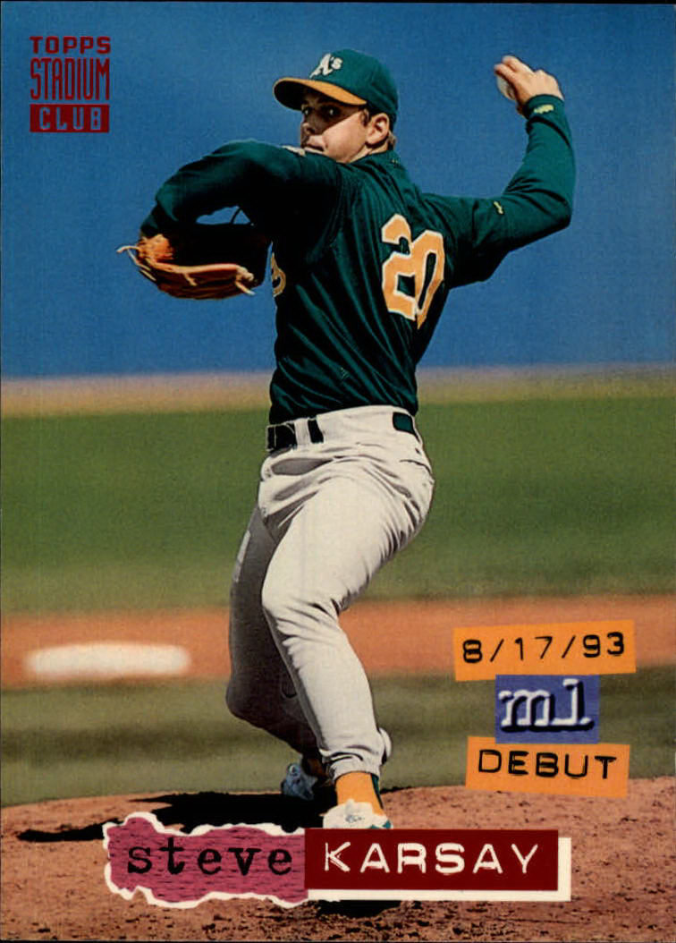 1994 Stadium Club Baseball Part 3 Main Set Card #501-720 - Picture 404 of 429