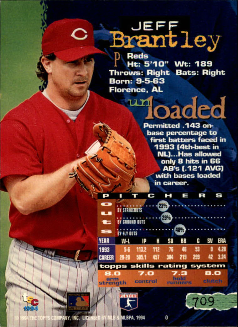1994 Stadium Club Baseball Part 3 Main Set Card #501-720 - Picture 407 of 429