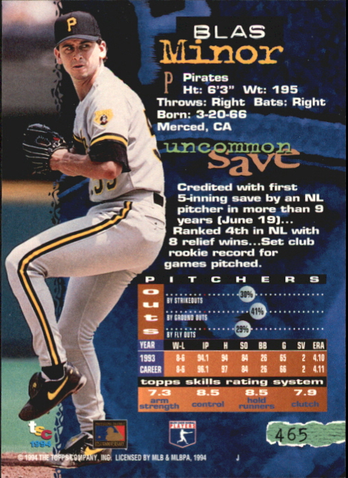 Tarjetas paralelas 1994 del Stadium Club de béisbol parte 4 edición del primer día - Imagen 69 de 89