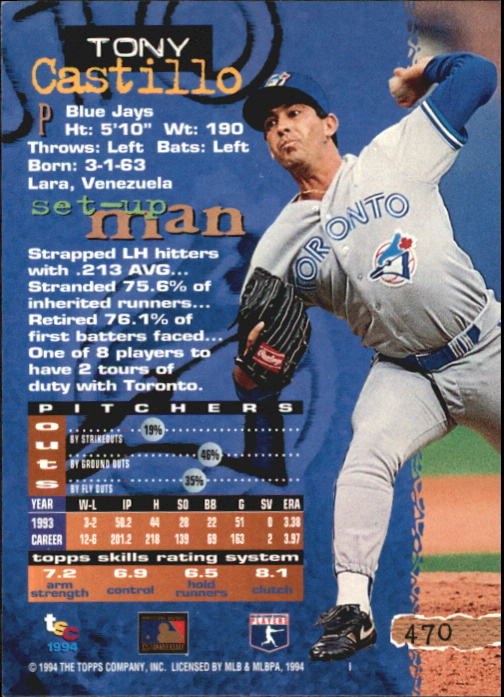 Tarjetas paralelas 1994 del Stadium Club de béisbol parte 4 edición del primer día - Imagen 71 de 89