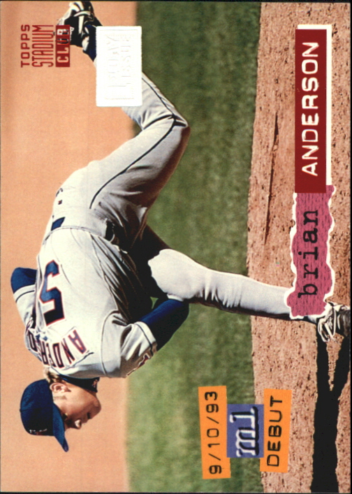 Tarjetas paralelas 1994 del Stadium Club de béisbol parte 4 edición del primer día - Imagen 78 de 89