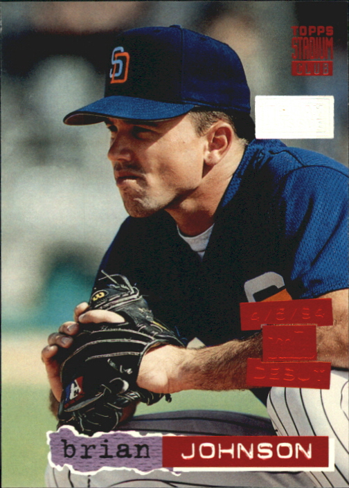 Tarjetas paralelas 1994 del Stadium Club de béisbol parte 4 edición del primer día - Imagen 80 de 89