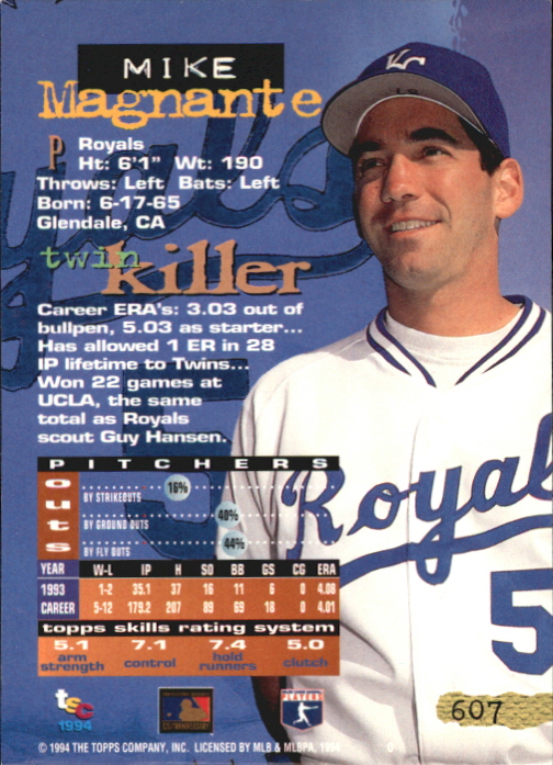 Tarjetas paralelas 1994 del Stadium Club de béisbol parte 4 edición del primer día - Imagen 85 de 89