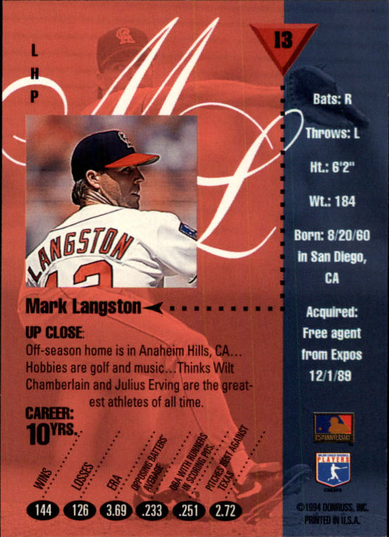 1994 Studio Baseball Card Pick - Picture 25 of 421