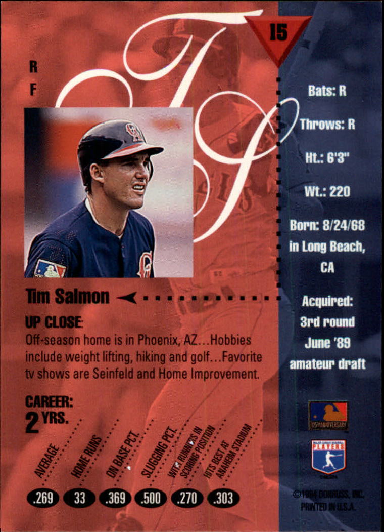 1994 Studio Baseball Card Pick - Picture 29 of 421