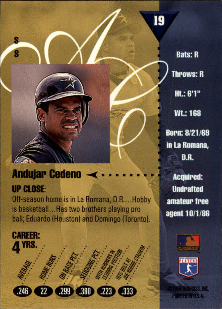 1994 Studio Baseball Card Pick - Picture 37 of 421