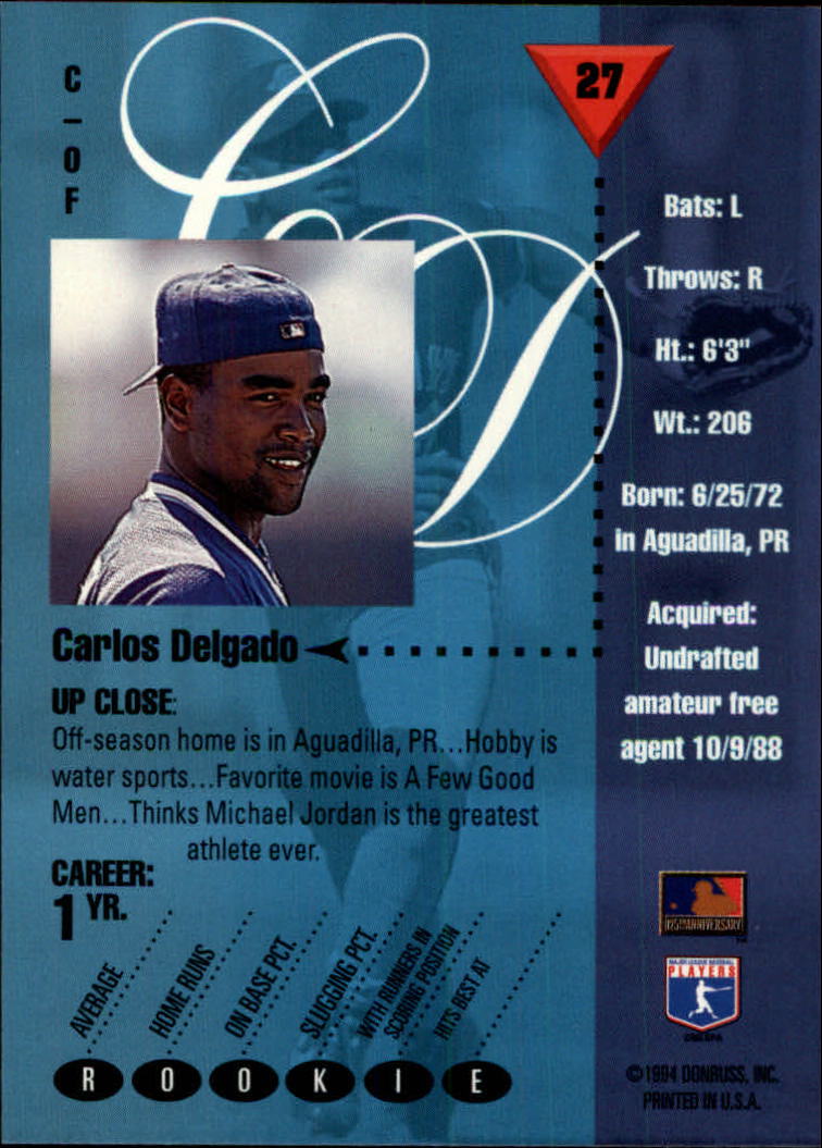 1994 Studio Baseball Card Pick - Picture 53 of 421