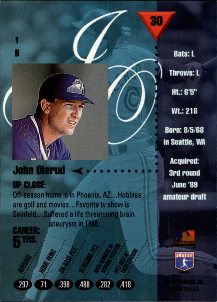 1994 Studio Baseball Card Pick - Picture 59 of 421