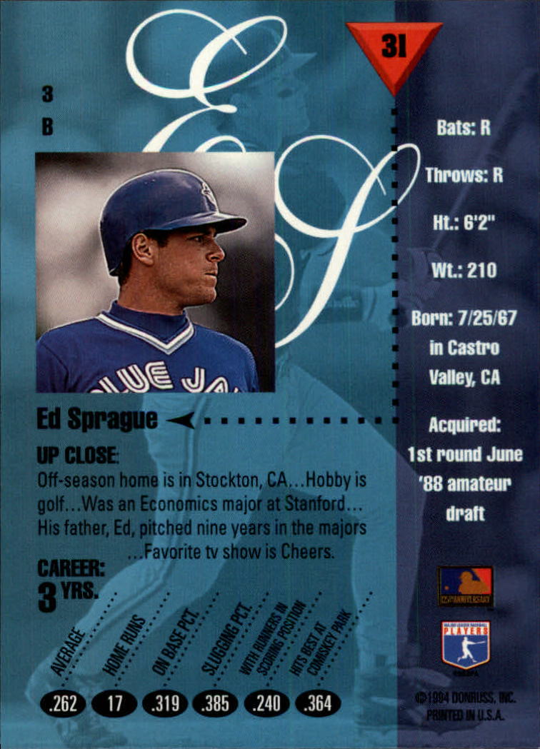 1994 Studio Baseball Card Pick - Picture 61 of 421