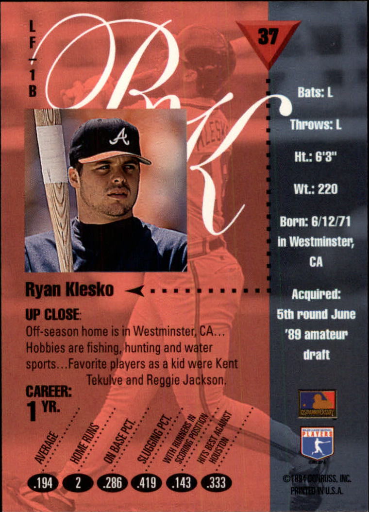 1994 Studio Baseball Card Pick - Picture 73 of 421