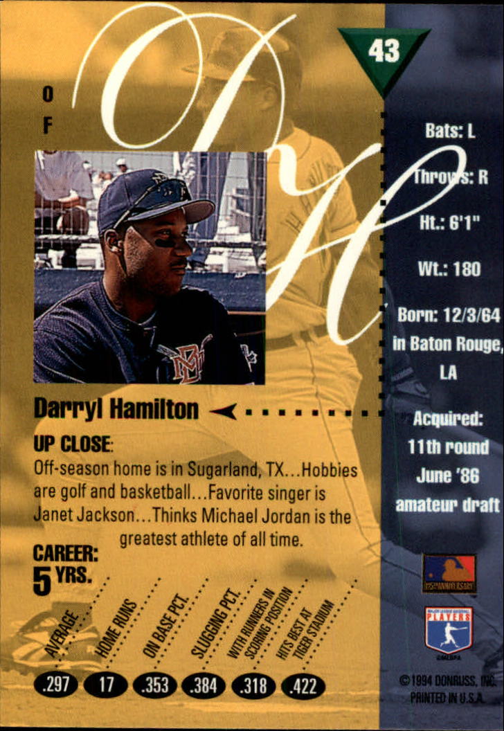 1994 Studio Baseball Card Pick - Picture 83 of 421