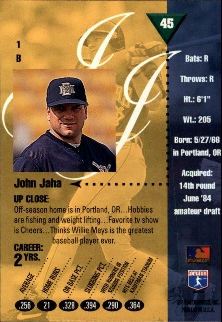 1994 Studio Baseball Card Pick - Picture 87 of 421
