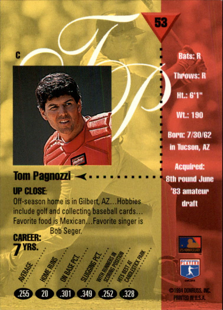 1994 Studio Baseball Card Pick - Picture 103 of 421