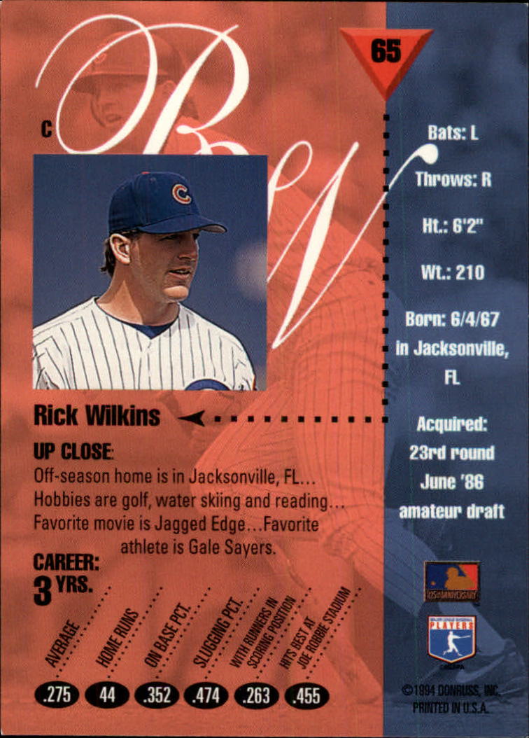 1994 Studio Baseball Card Pick - Picture 123 of 421