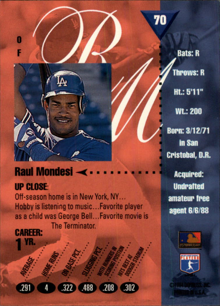 1994 Studio Baseball Card Pick - Picture 133 of 421