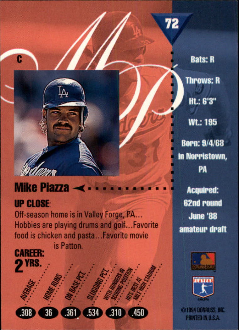1994 Studio Baseball Card Pick - Picture 137 of 421