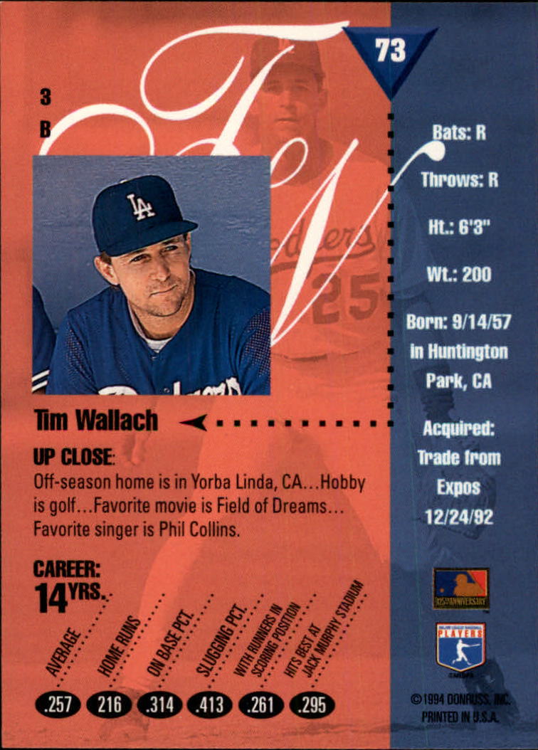 1994 Studio Baseball Card Pick - Picture 139 of 421