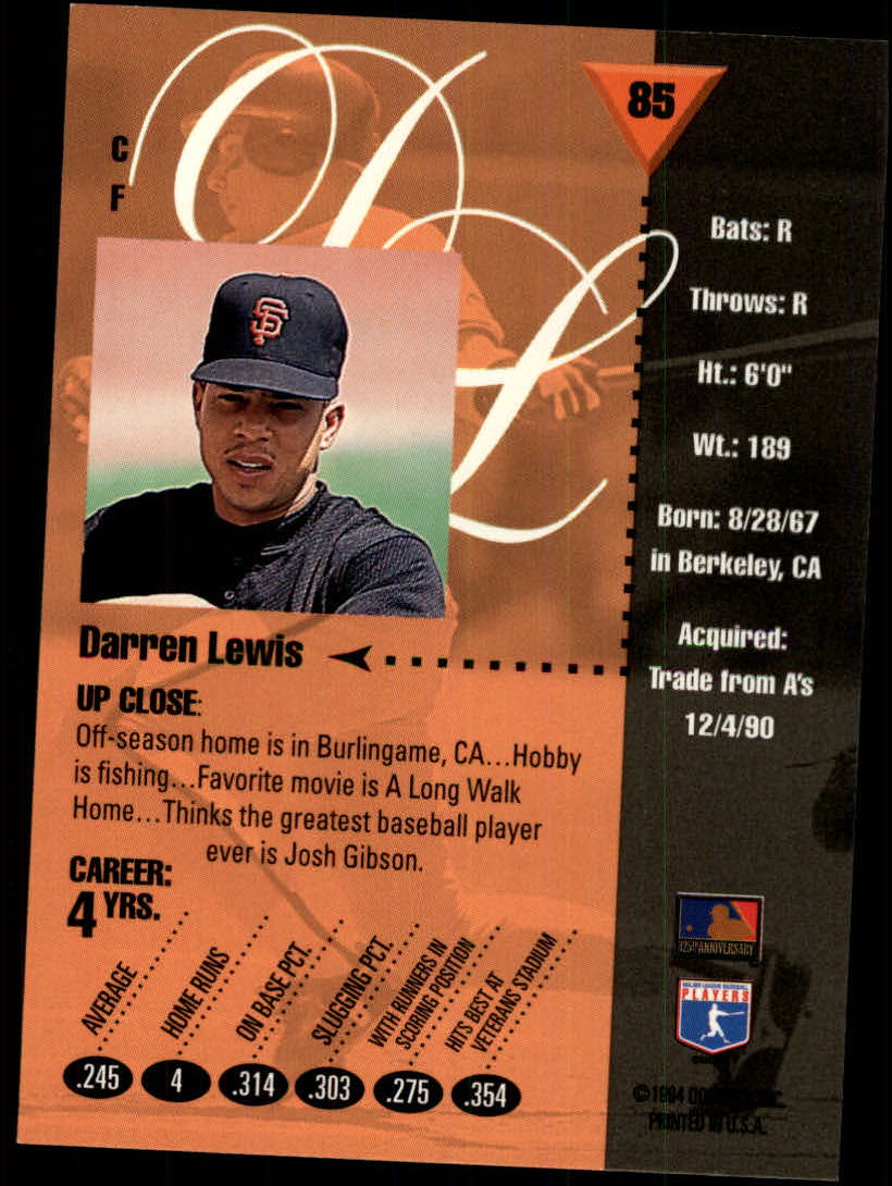 1994 Studio Baseball Card Pick - Picture 163 of 421