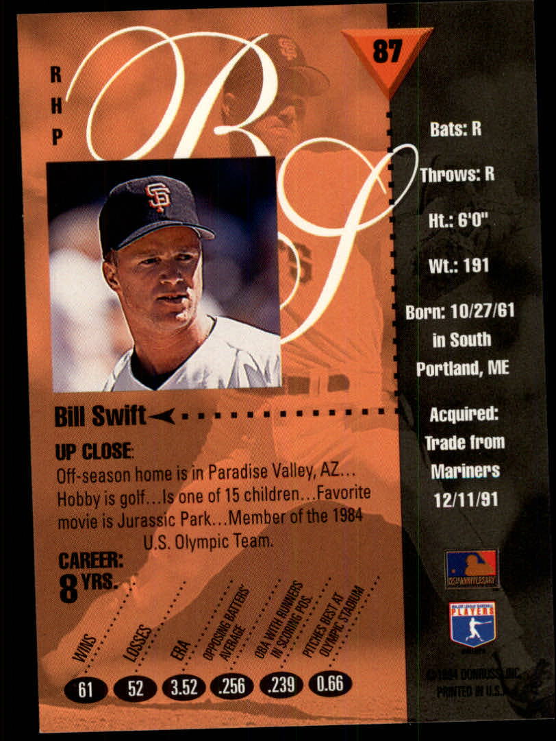 1994 Studio Baseball Card Pick - Picture 167 of 421