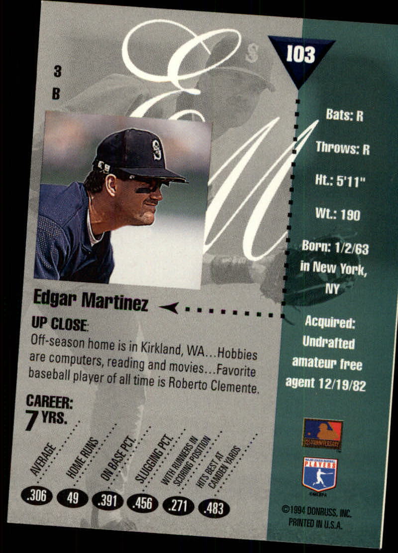 1994 Studio Baseball Card Pick - Picture 197 of 421