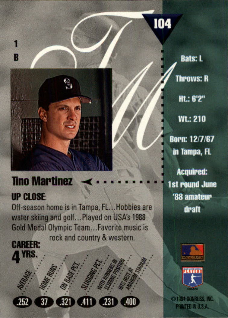 1994 Studio Baseball Card Pick - Picture 199 of 421