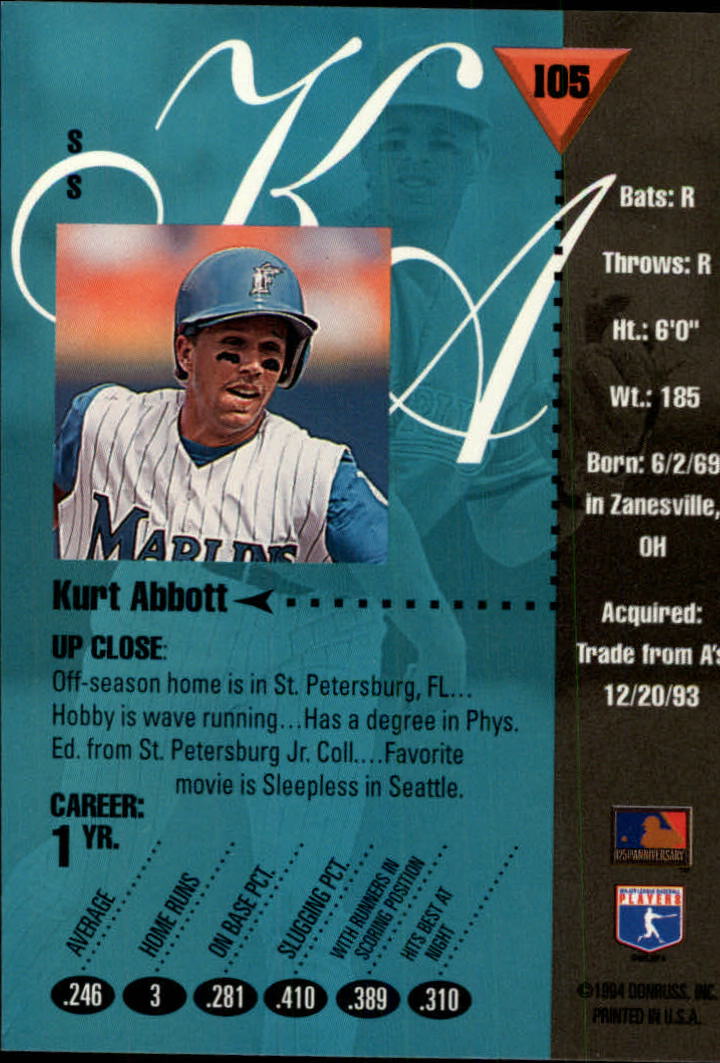 1994 Studio Baseball Card Pick - Picture 201 of 421
