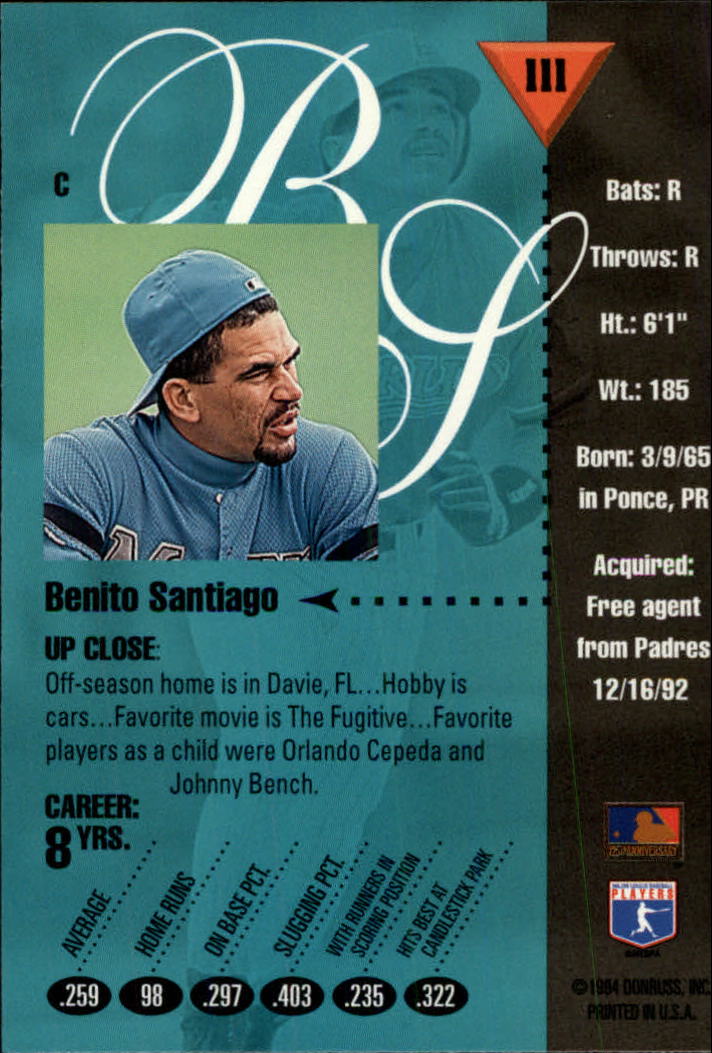 1994 Studio Baseball Card Pick - Picture 213 of 421