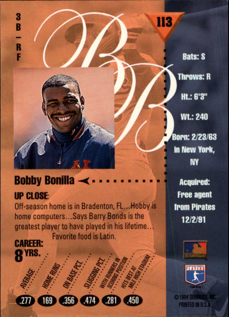 1994 Studio Baseball Card Pick - Picture 217 of 421