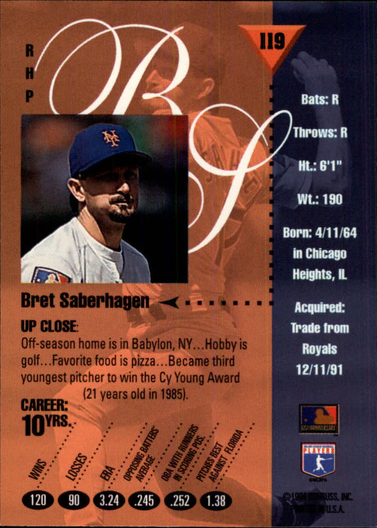 1994 Studio Baseball Card Pick - Picture 229 of 421