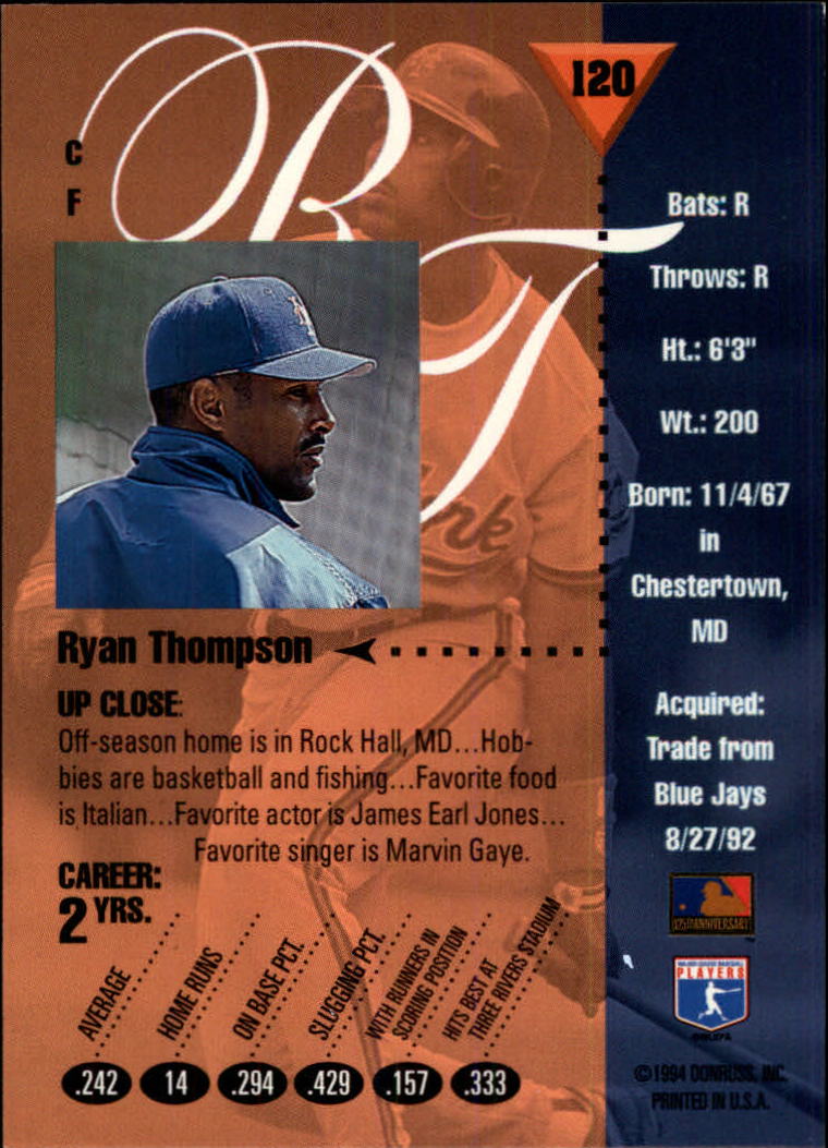 1994 Studio Baseball Card Pick - Picture 231 of 421