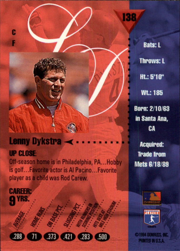 1994 Studio Baseball Card Pick - Picture 265 of 421
