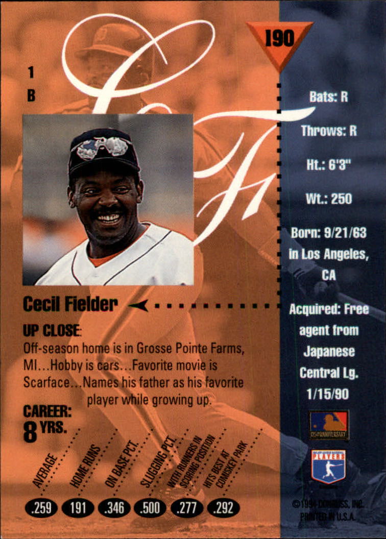 1994 Studio Baseball Card Pick - Picture 367 of 421