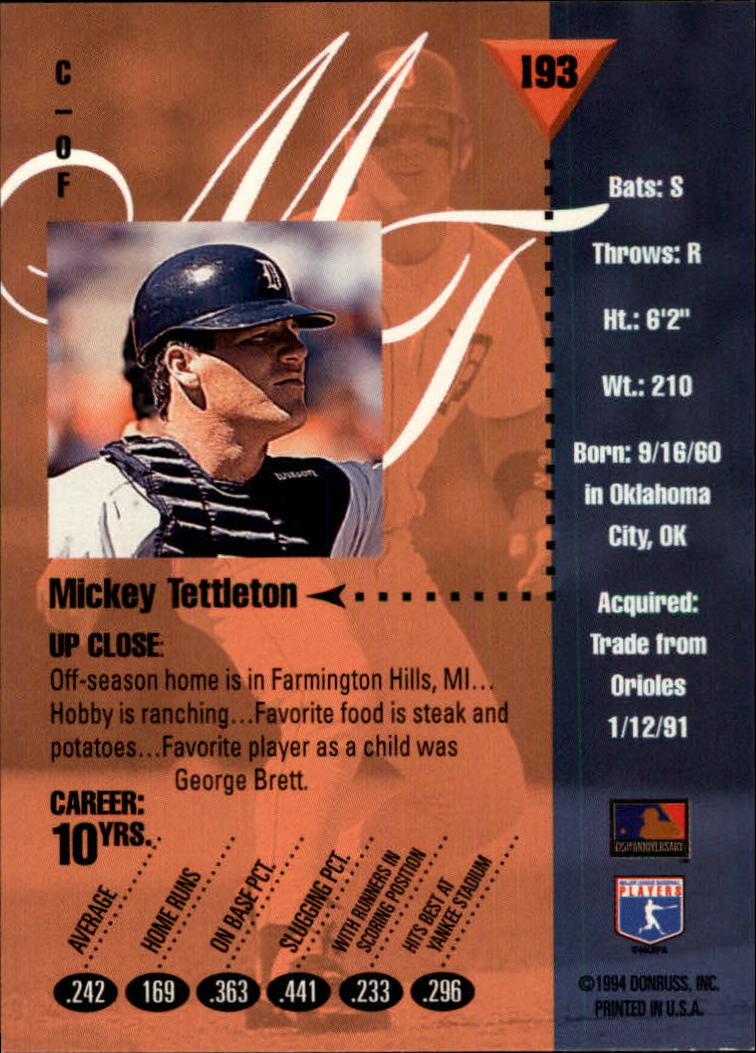 1994 Studio Baseball Card Pick - Picture 373 of 421