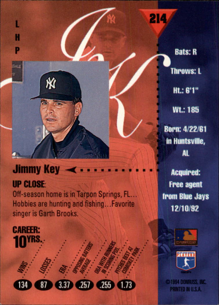 1994 Studio Baseball Card Pick - Picture 409 of 421