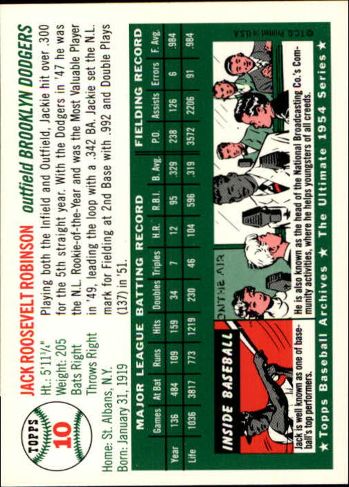1994 Topps Archives 1954 Baseball - Picture 16 of 337