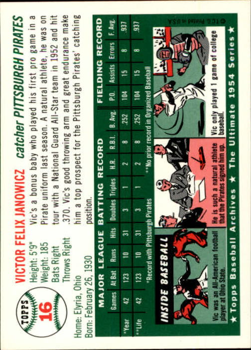 1994 Topps Archives 1954 Baseball - Picture 20 of 337