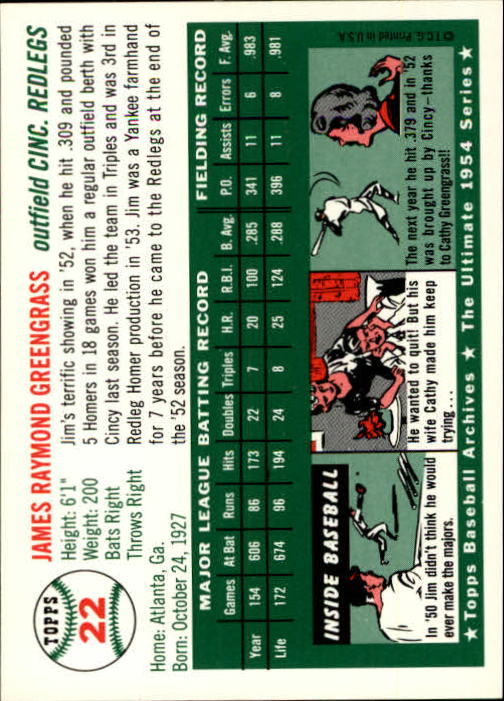 1994 Topps Archives 1954 Baseball - Picture 22 of 337