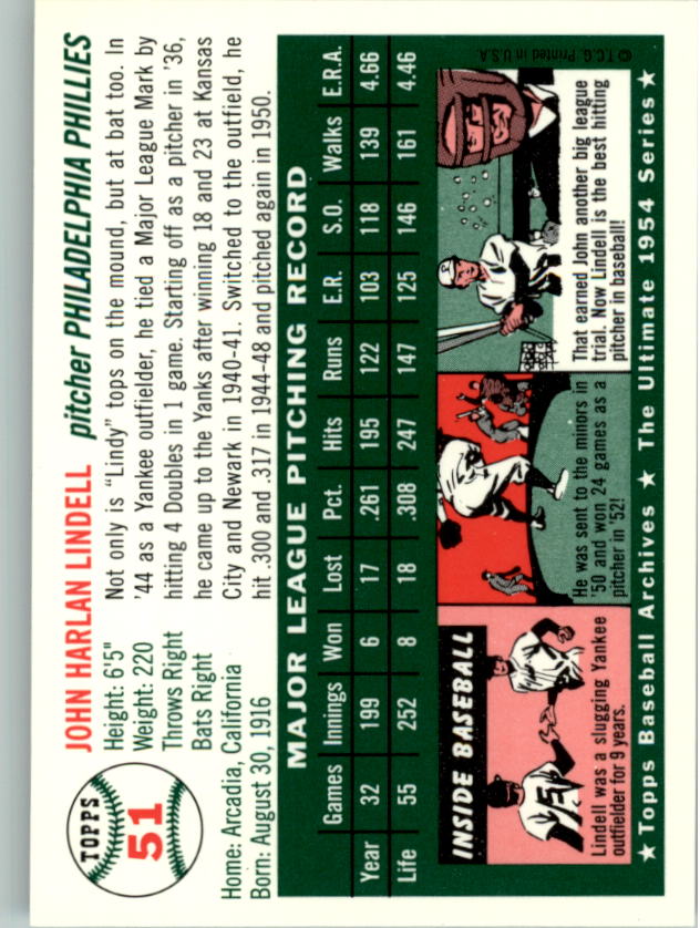 1994 Topps Archives 1954 Baseball - Picture 59 of 337