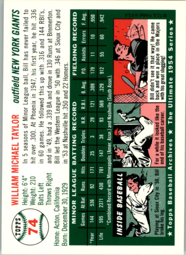 1994 Topps Archives 1954 Baseball - Picture 93 of 337