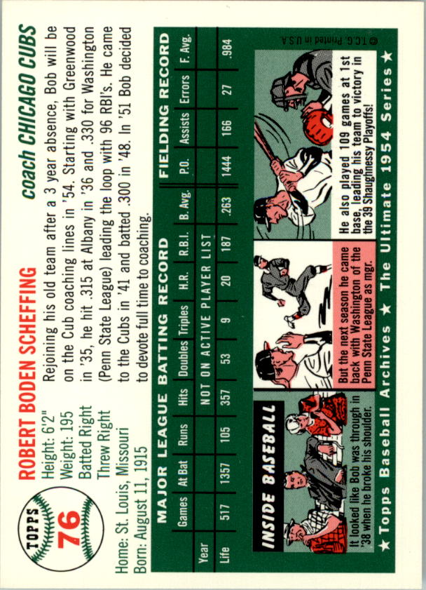 1994 Topps Archives 1954 Baseball - Picture 97 of 337