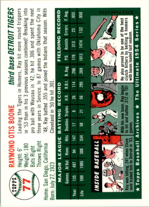 1994 Topps Archives 1954 Baseball - Picture 99 of 337
