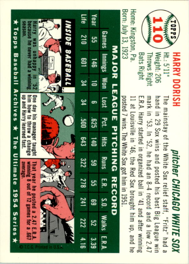 1994 Topps Archives 1954 Baseball - Picture 138 of 337