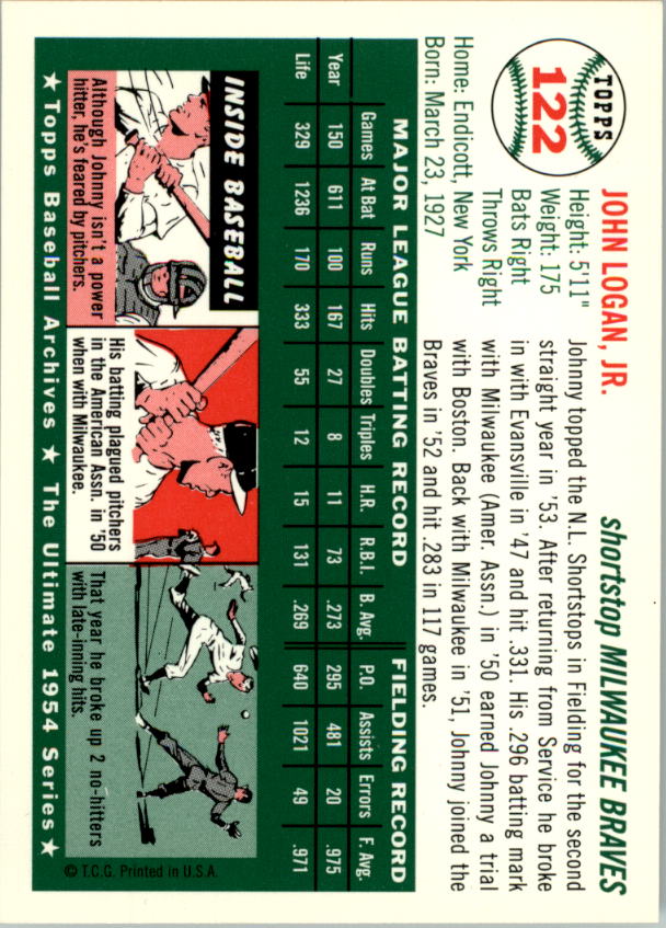 1994 Topps Archives 1954 Baseball - Picture 154 of 337