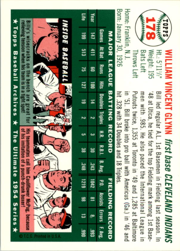 1994 Topps Archives 1954 Baseball - Picture 239 of 337
