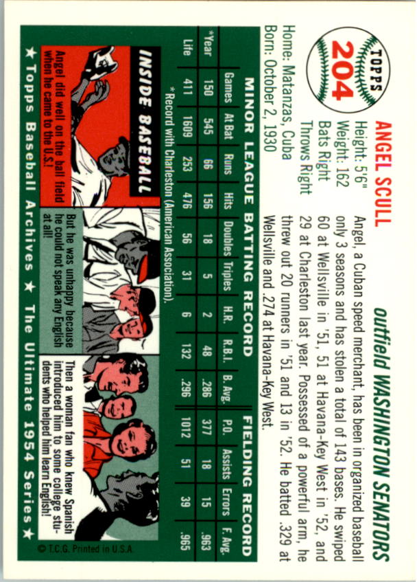 1994 Topps Archives 1954 Baseball - Picture 272 of 337