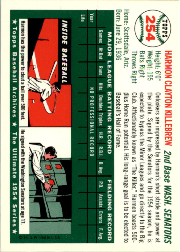 1994 Topps Archives 1954 Baseball - Picture 331 of 337