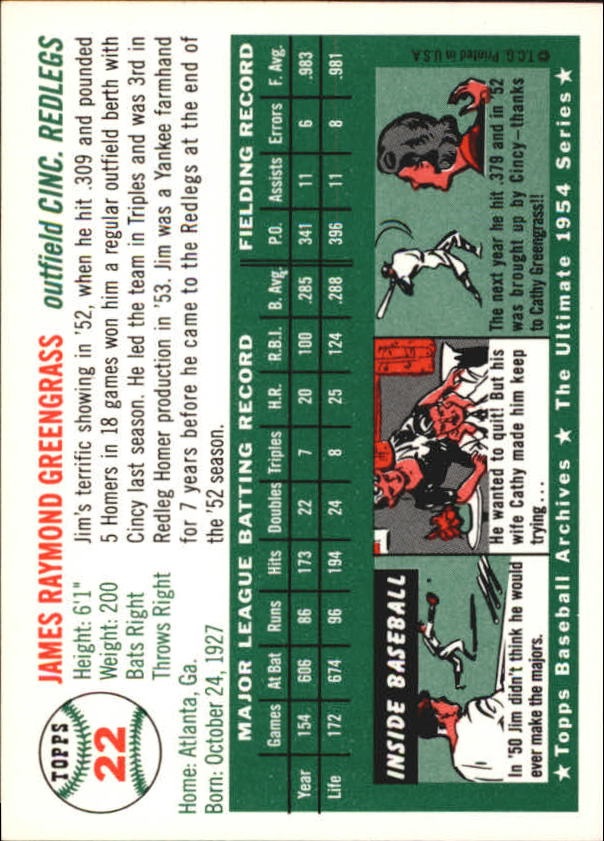 1994 Topps Archives 1954 Gold Baseball - Picture 13 of 94